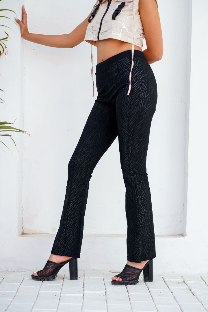 Black tiger pants